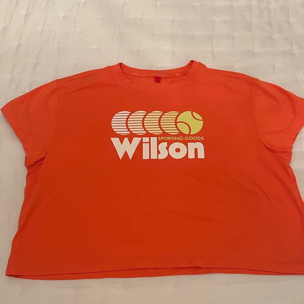 Wilson Women's Vibrant Orange Tee